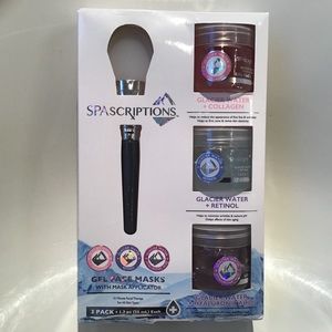 SPASCRIPTIONS 4 piece facial therapy masks nib